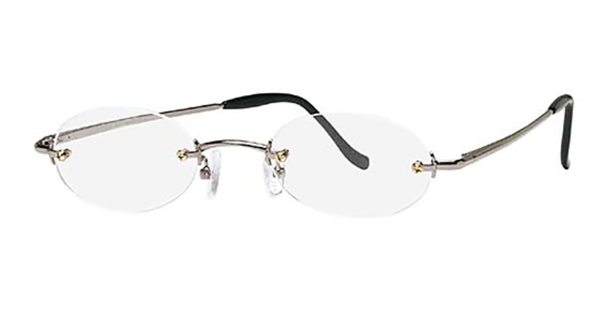 shuron regis ii rimless eyeglasses